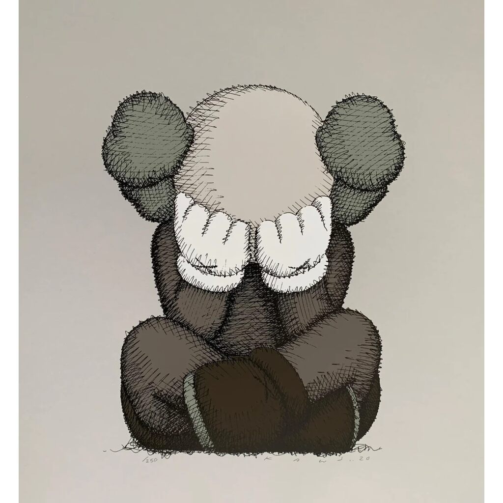 Separated by KAWS — fine art print available at Rowang Gallery