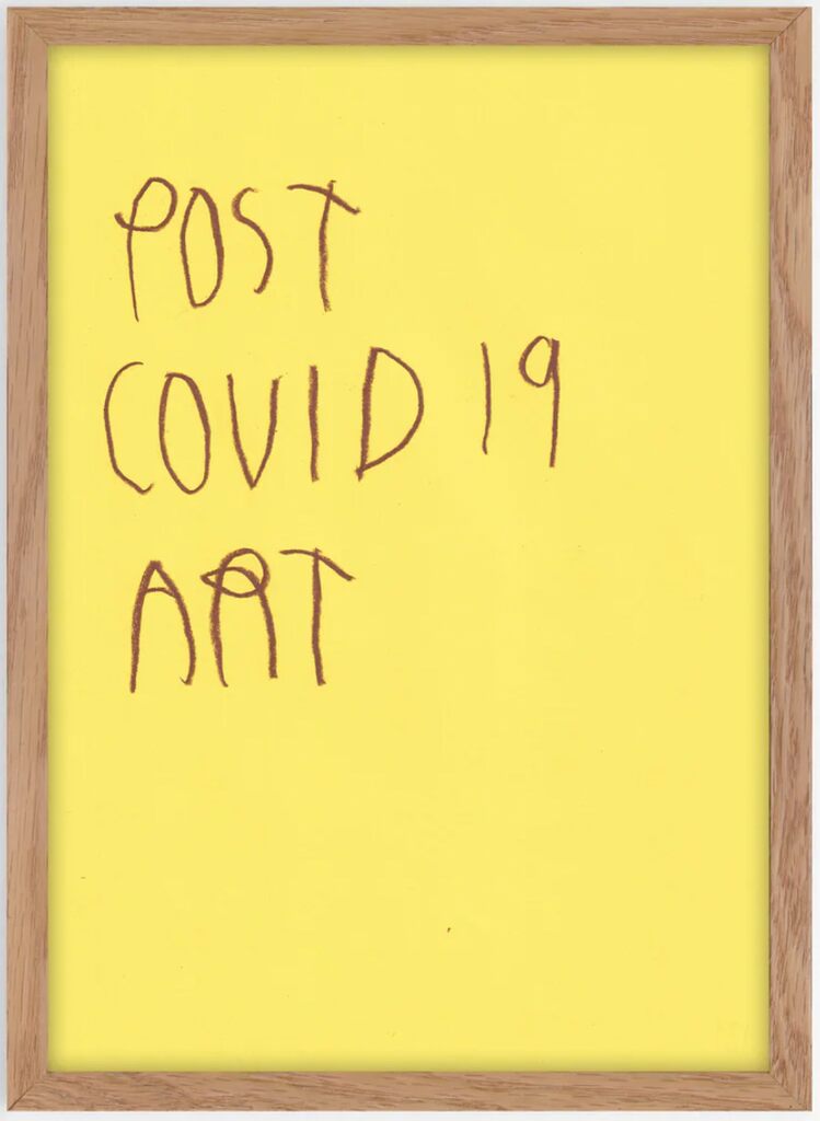 Post Covid 19 Art by CB Hoyo — work on paper available at Rowang Gallery