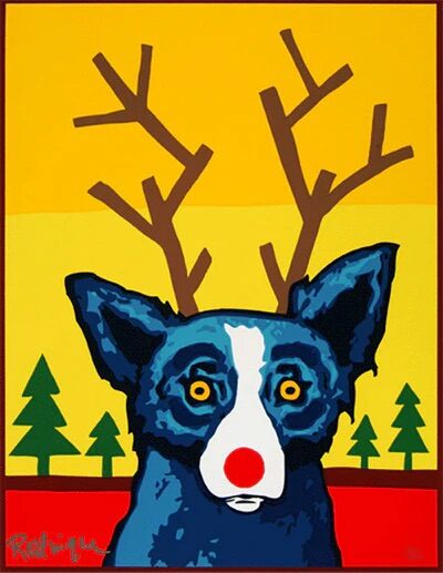 Truly Rudy by George Rodrigue — fine art print available at Rowang Gallery