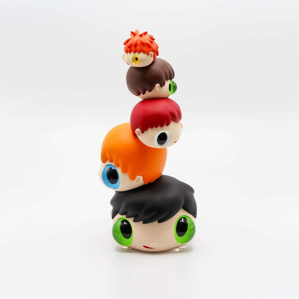 Heads by Javier Calleja — collectible available at Rowang Gallery
