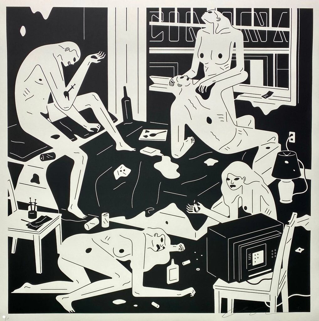 Park Ave by Cleon Peterson — fine art print available at Rowang Gallery