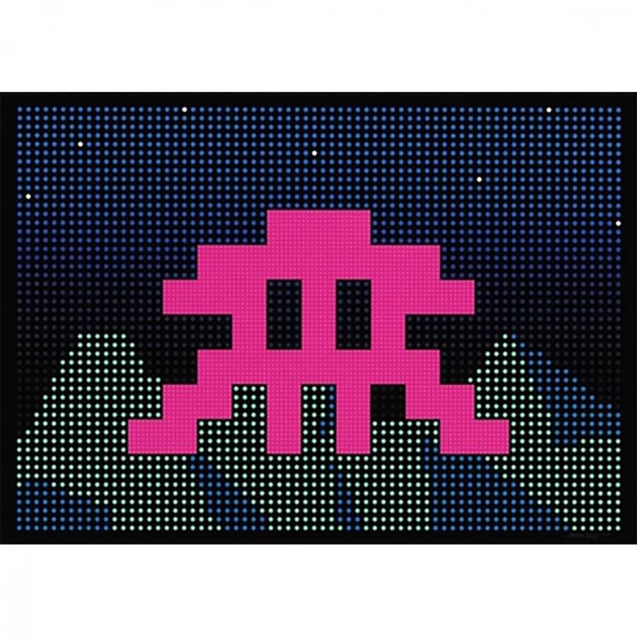 LED by Invader — fine art print available at Rowang Gallery