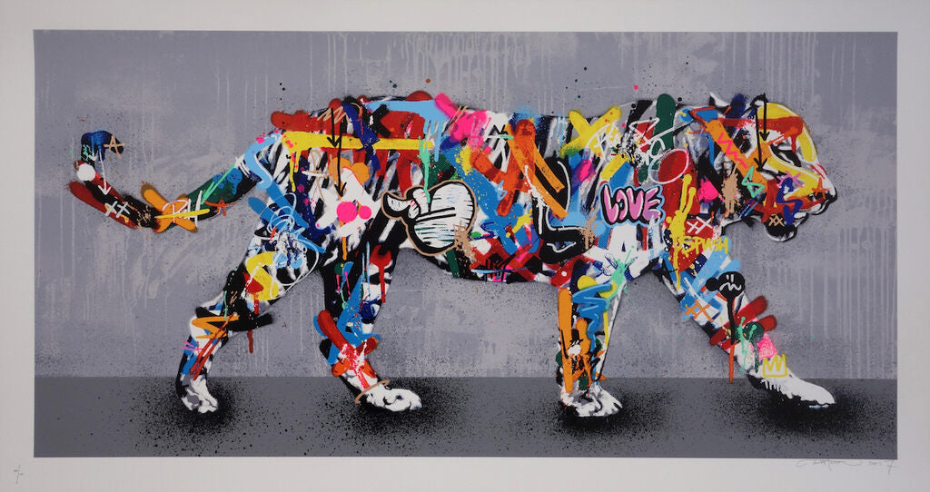 Tiger by Martin Whatson — fine art print available at Rowang Gallery