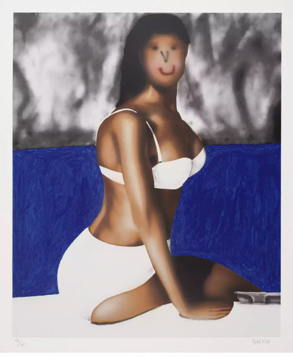 By The Sea by Evgen Copi Gorisek — fine art print available at Rowang Gallery