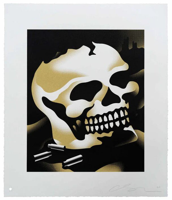 Peace Gold by Cleon Peterson — fine art print available at Rowang Gallery