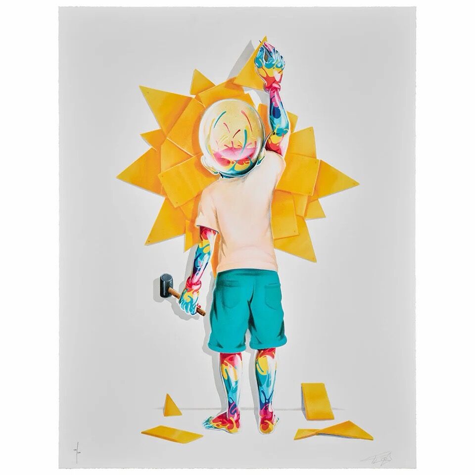 Sunrise by Flog — fine art print available at Rowang Gallery