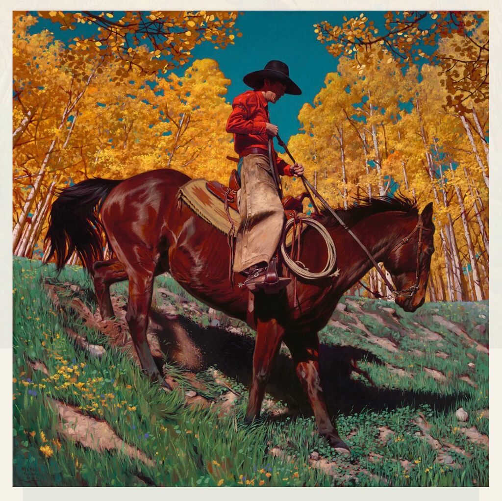 In The Aspen by Mark Maggiori — fine art print available at Rowang Gallery