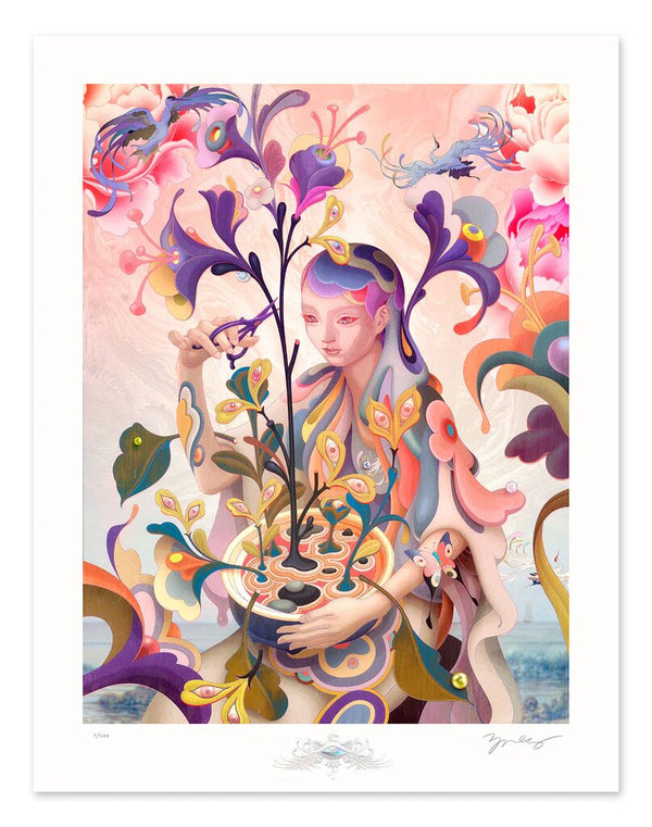 The Editor by James Jean — fine art print available at Rowang Gallery