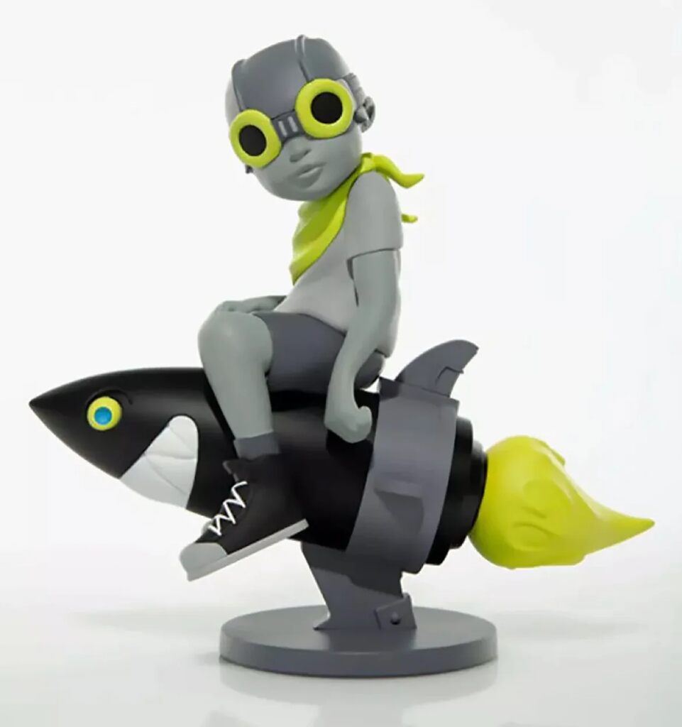 Beyond the Beyond by Hebru Brantley — collectible available at Rowang Gallery