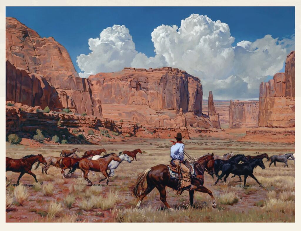 The Remuda - Large by Mark Maggiori — fine art print available at Rowang Gallery