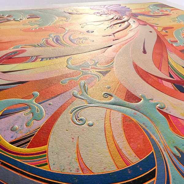 Adrift IV (4) by James Jean — fine art print available at Rowang Gallery