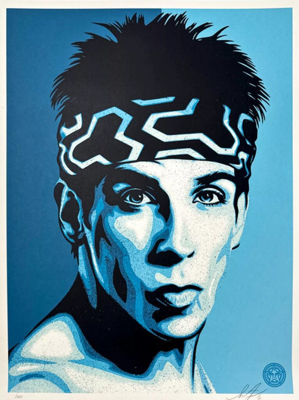 Zoolander - Blue Steel by Shepard Fairey — fine art print available at Rowang Gallery