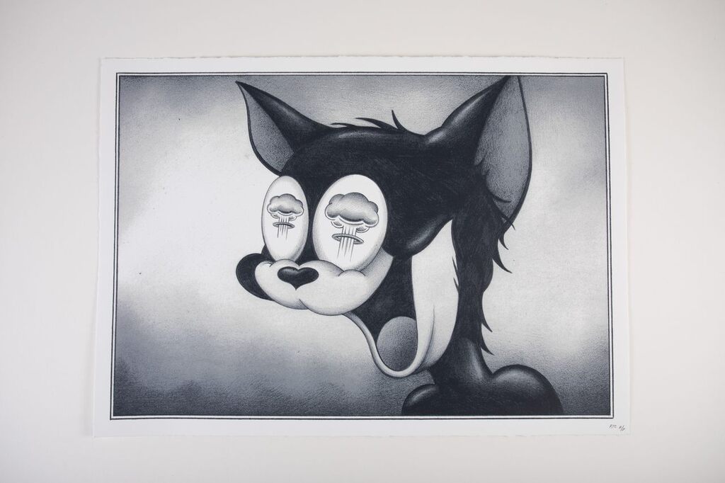 This Print Can Also Serve as a Modest Piece of Kindling for Your Bonfire in the Unlikely Event You Survive the Upcoming Apocalypse by Ryan Travis Christian — fine art print available at Rowang Gallery