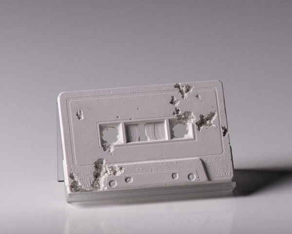 FR-04 Future Relic 04 Cassette Tape by Daniel Arsham — sculpture available at Rowang Gallery