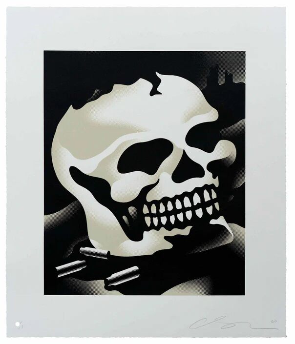 Peace Bone by Cleon Peterson — fine art print available at Rowang Gallery
