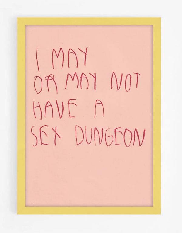 Sex Dungeon by CB Hoyo — work on paper available at Rowang Gallery