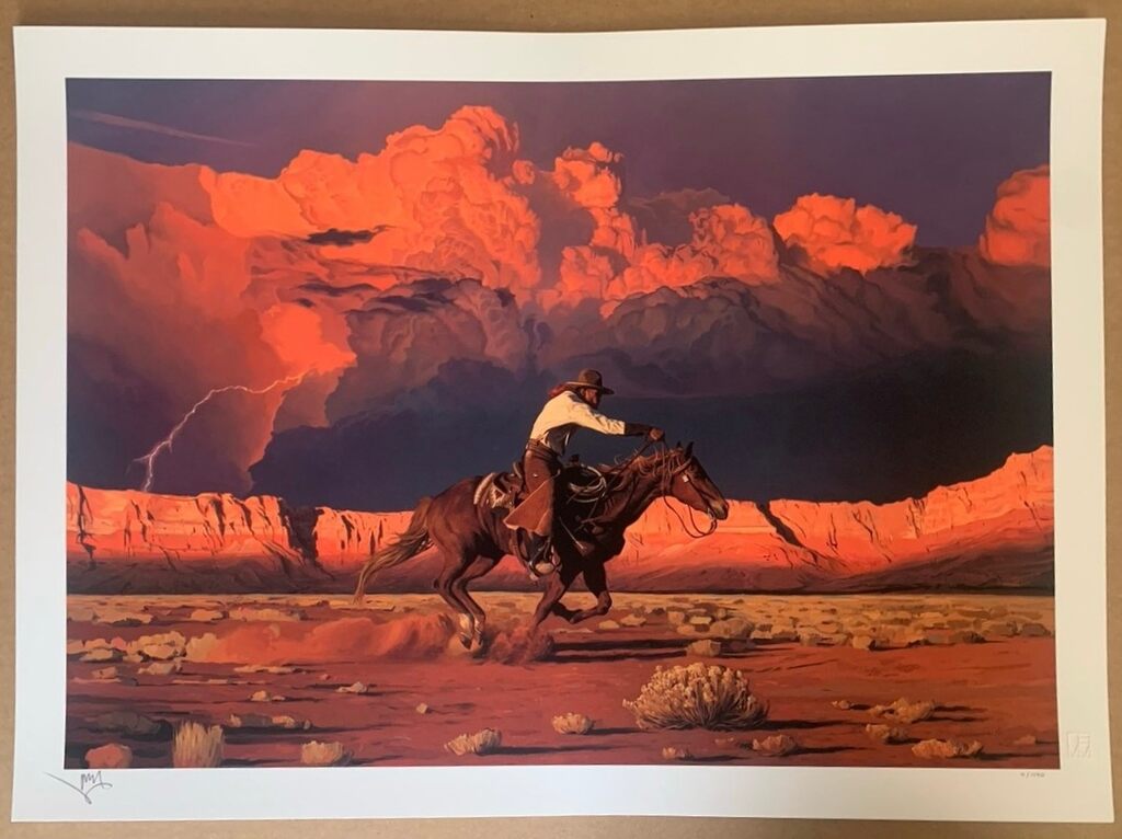 Arizona Cannonball by Mark Maggiori — fine art print available at Rowang Gallery