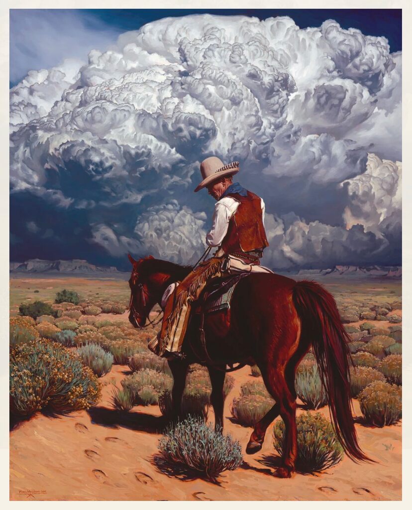 Missing Horse - Canvas by Mark Maggiori — fine art print available at Rowang Gallery