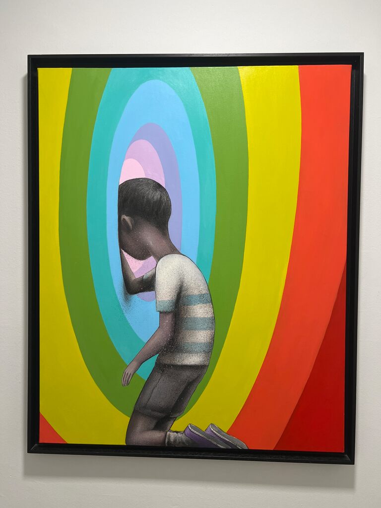 Untitled by Seth Globepainter — painting available at Rowang Gallery