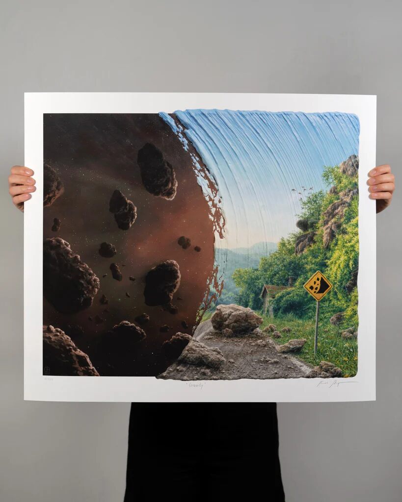 Gravity by David Ambarzumjan — fine art print available at Rowang Gallery