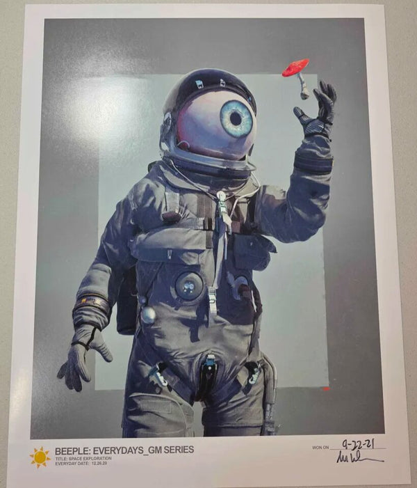 Space Exploration by Beeple — fine art print available at Rowang Gallery