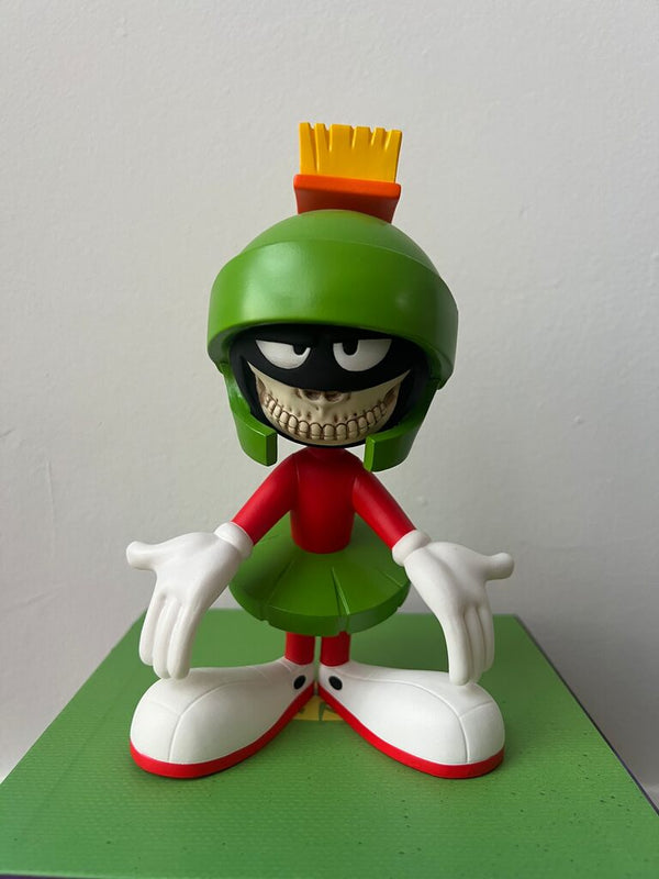 Marvin the Martian Grin ( signed ) by Ron English — collectible available at Rowang Gallery