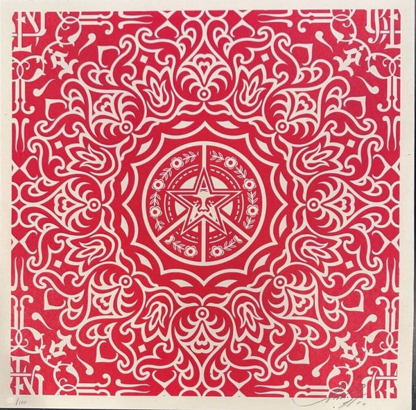 Ornate Pattern by Shepard Fairey — fine art print available at Rowang Gallery