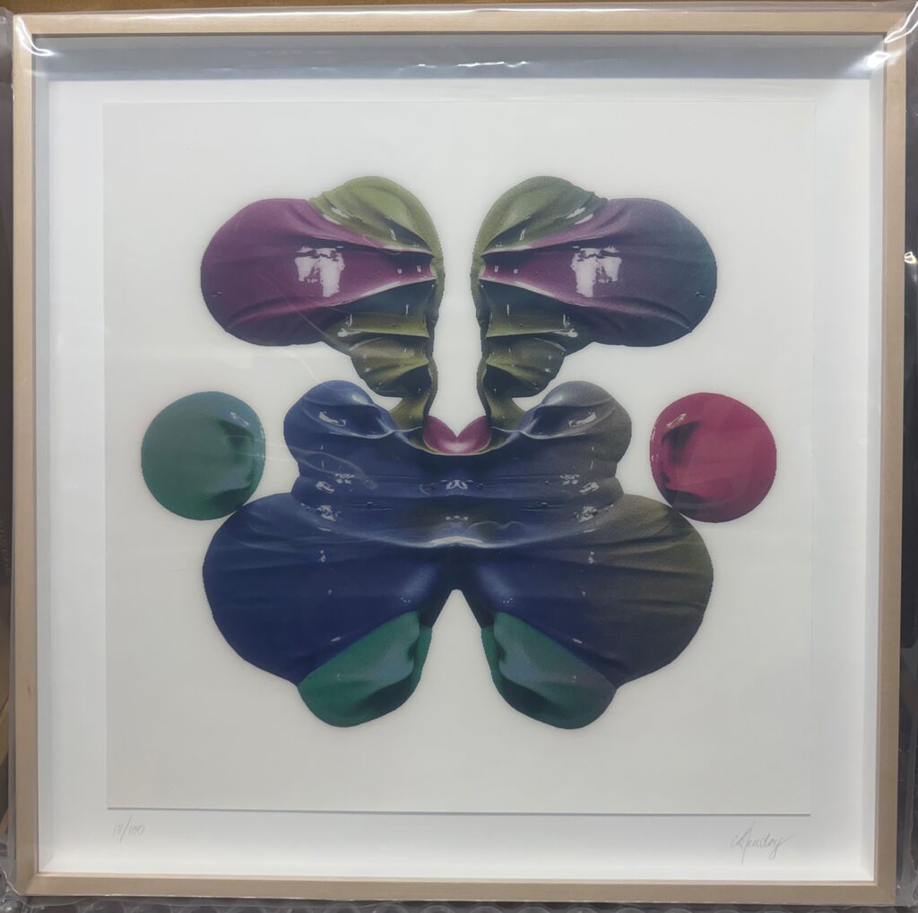 Rorschach Card by CJ Hendry — fine art print available at Rowang Gallery