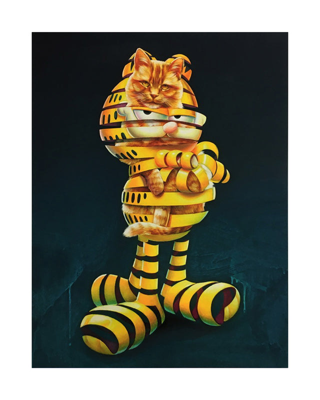 Garfield by Super A — fine art print available at Rowang Gallery