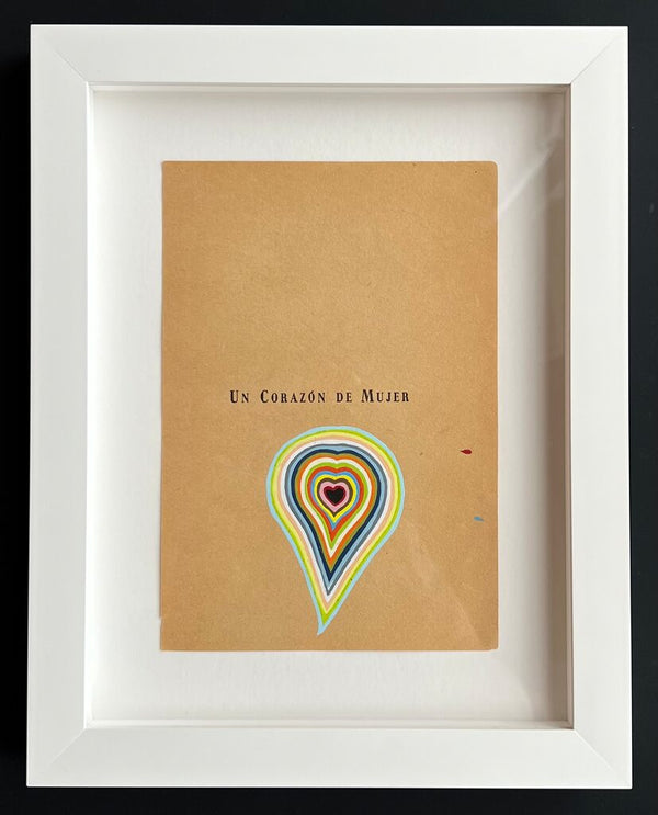 Un Corazon De Mujer by Javier Calleja — work on paper available at Rowang Gallery