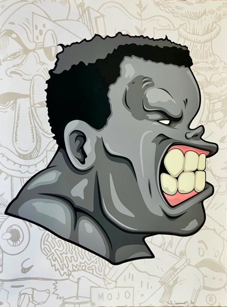 Issue 1 by Hebru Brantley — fine art print available at Rowang Gallery
