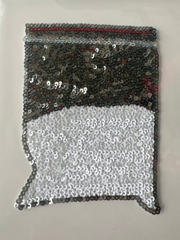 Bargain Bodega Sequin Patch - Coke Bag by CJ Hendry — collectible available at Rowang Gallery