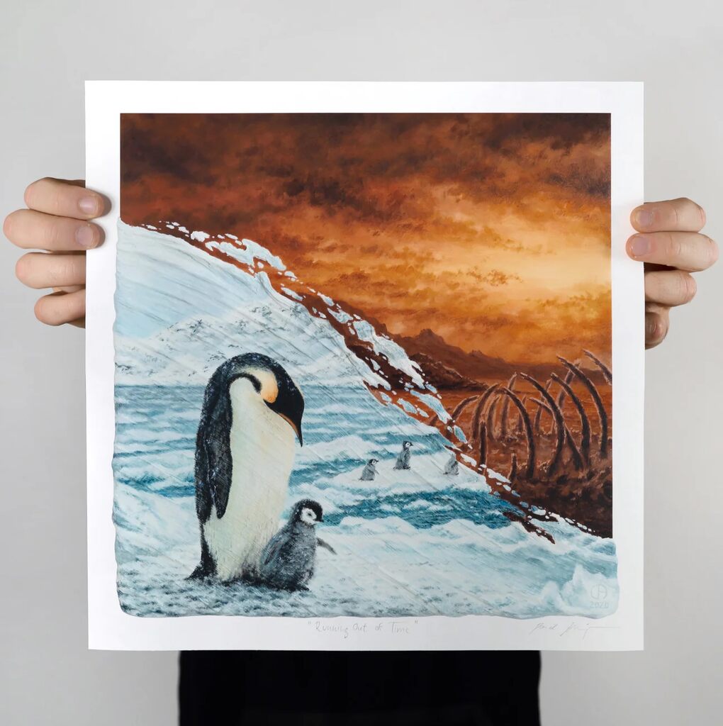 Running Out Of Time by David Ambarzumjan — fine art print available at Rowang Gallery