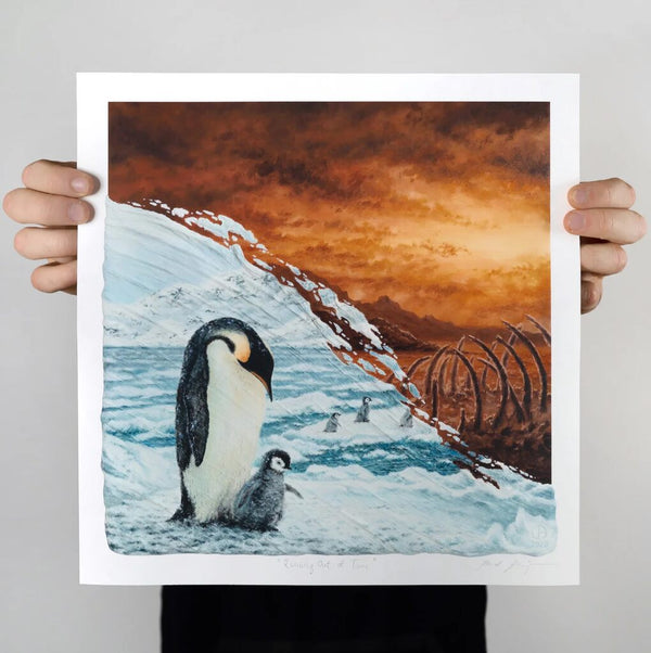 Running Out Of Time by David Ambarzumjan — fine art print available at Rowang Gallery