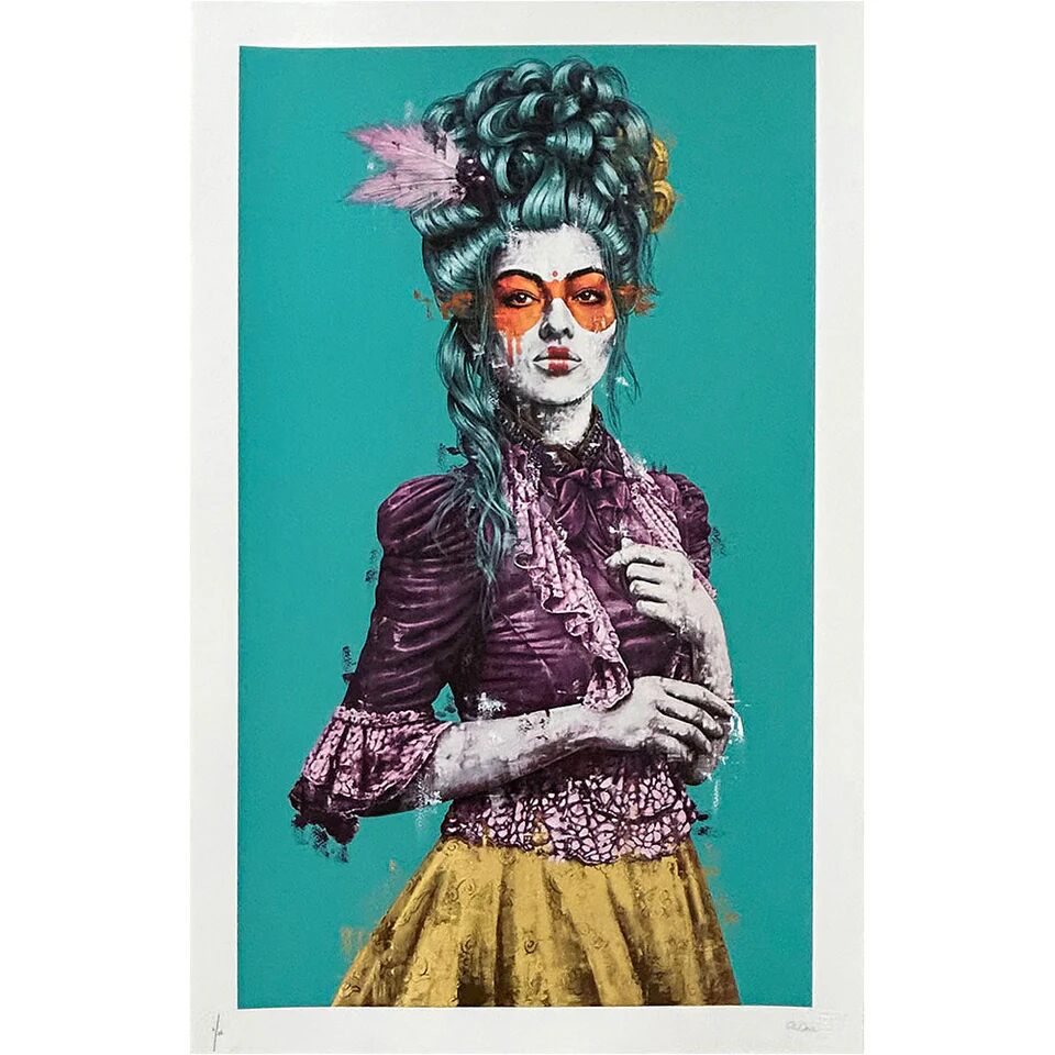 MADELEINE - HAND FINISHED by Fin DAC — fine art print available at Rowang Gallery