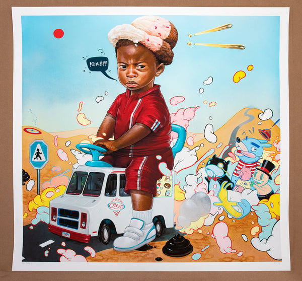 We All Scream by Kayla Mahaffey — fine art print available at Rowang Gallery