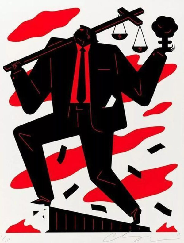 Useless Idiot by Cleon Peterson — fine art print available at Rowang Gallery