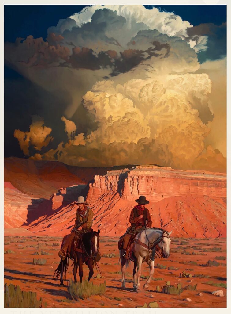 Vermillion Trail by Mark Maggiori — fine art print available at Rowang Gallery