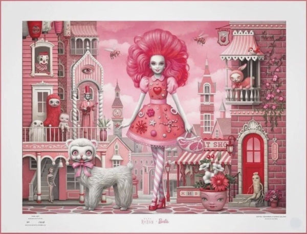 Pink Pop by Mark Ryden — fine art print available at Rowang Gallery