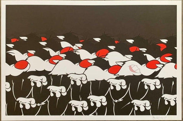 Sly - Variant by Jerkface — fine art print available at Rowang Gallery