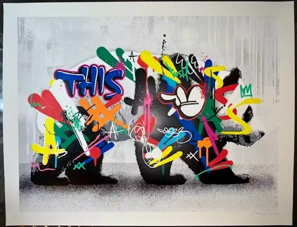 Panda by Martin Whatson — fine art print available at Rowang Gallery