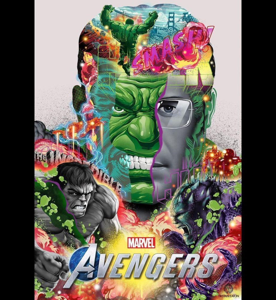 Hulk by Tristan Eaton — fine art print available at Rowang Gallery