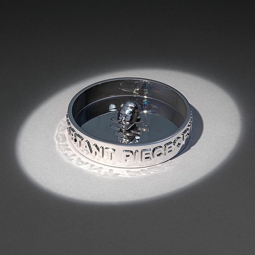 VIP (Very Important Piece of Shit / Silver-plated Tray) by Joan Cornellà — collectible available at Rowang Gallery