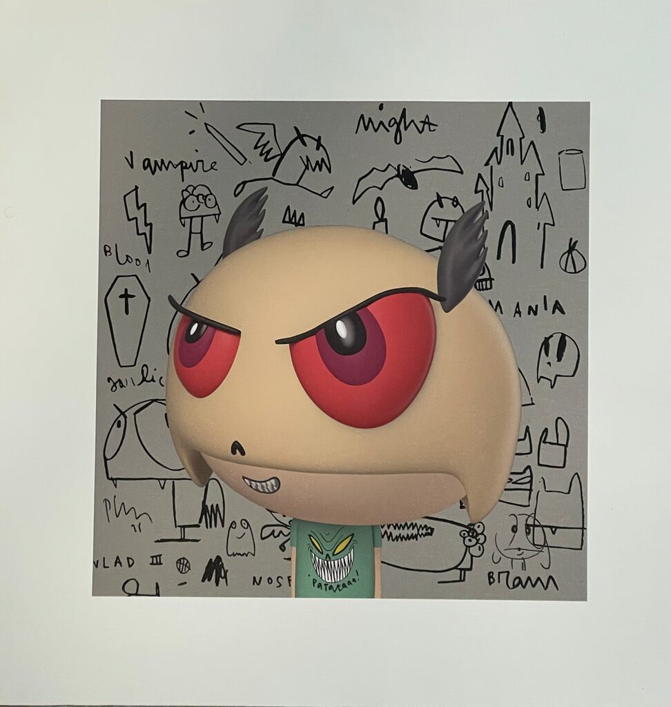 Burn Me to Be Real by Edgar Plans — fine art print available at Rowang Gallery