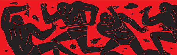 Disappear into Midnight by Cleon Peterson — fine art print available at Rowang Gallery