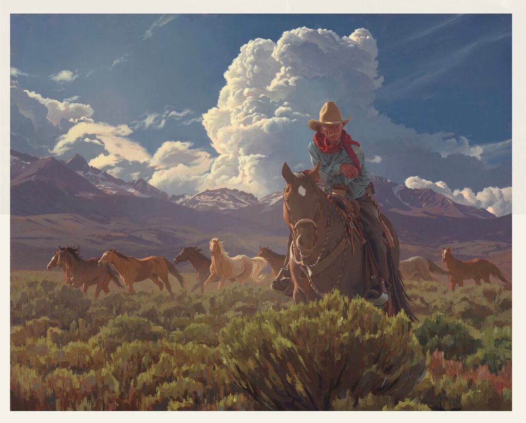 The Horse Whisperer by Mark Maggiori — fine art print available at Rowang Gallery