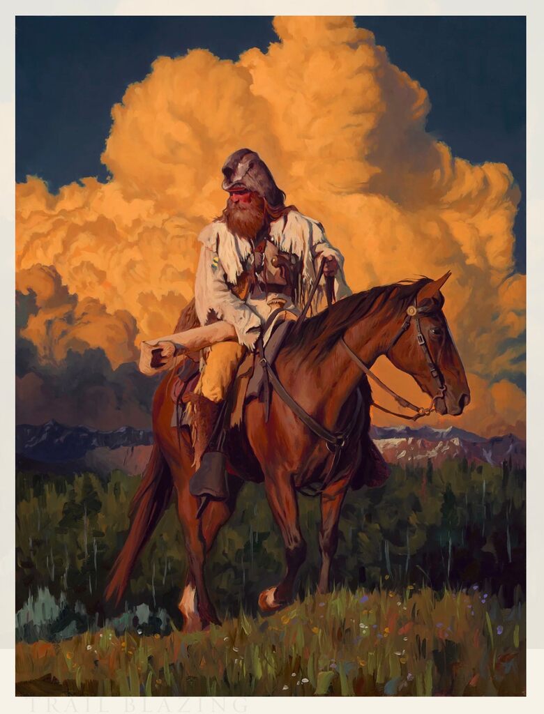 Trail Blazing by Mark Maggiori — fine art print available at Rowang Gallery