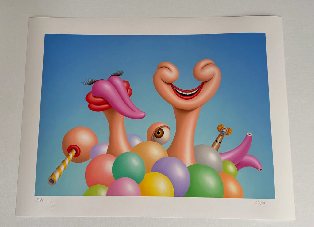 Good Vibrations by Arjen — fine art print available at Rowang Gallery