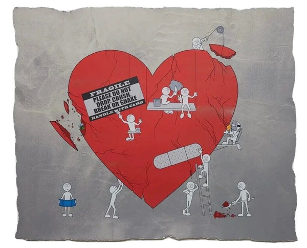 Mending Love by KAI — fine art print available at Rowang Gallery