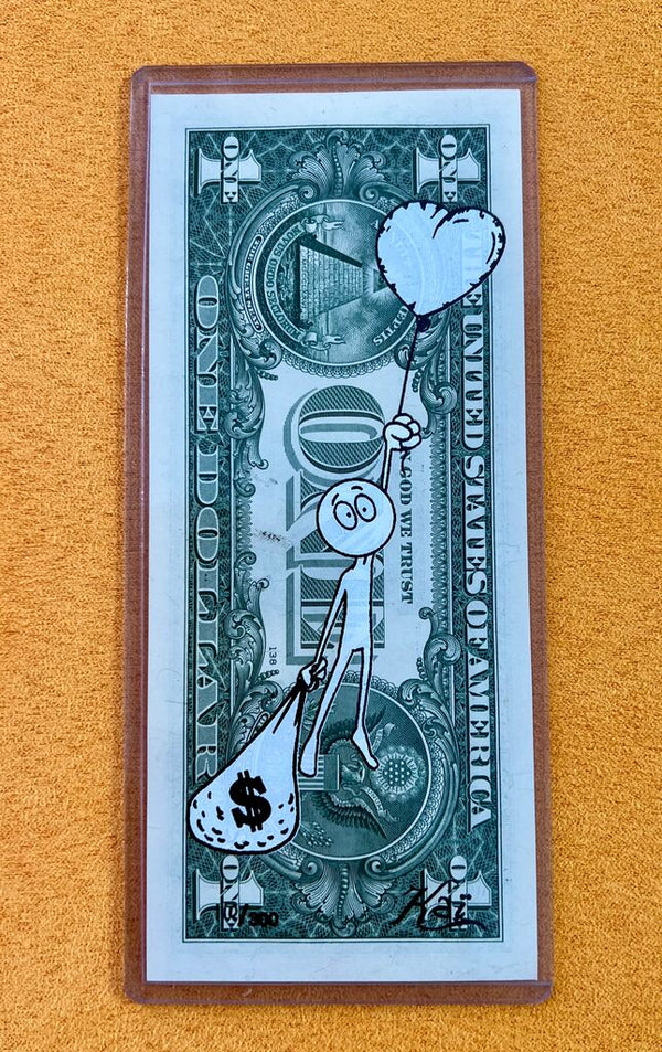 Exchange Rate by KAI — mixed media available at Rowang Gallery